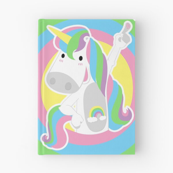 Item preview, Rainbow unicorn (transparent stroke) designed and sold by geep44.