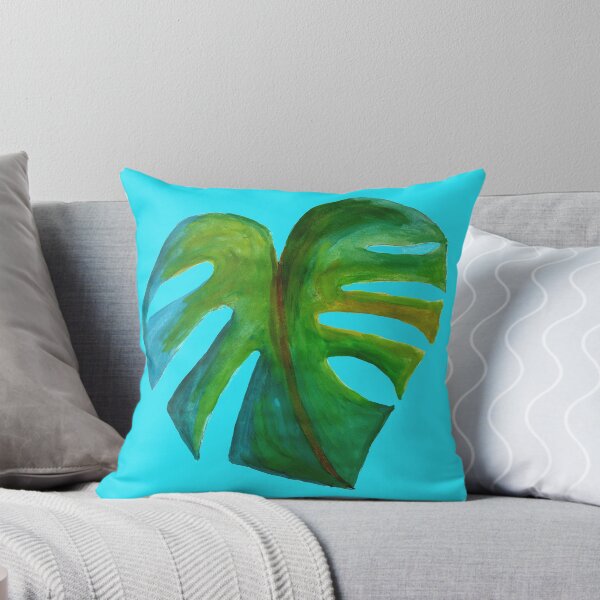 Item preview, Monstera turquoise designed and sold by Rabenkraehe.