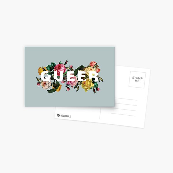 Queer (Antique Roses) Postcard