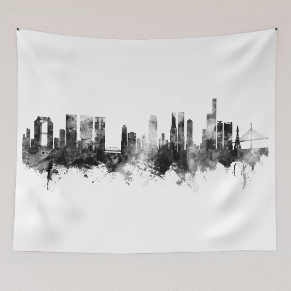 Item preview, Osaka Japan Skyline designed and sold by ArtPrints.