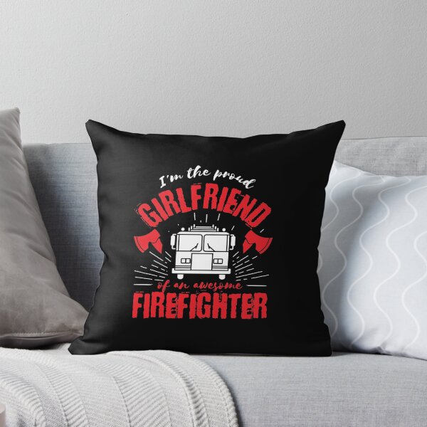 Item preview, Firefighter Family Proud Girlfriend Fire Truck designed and sold by LarkDesigns.
