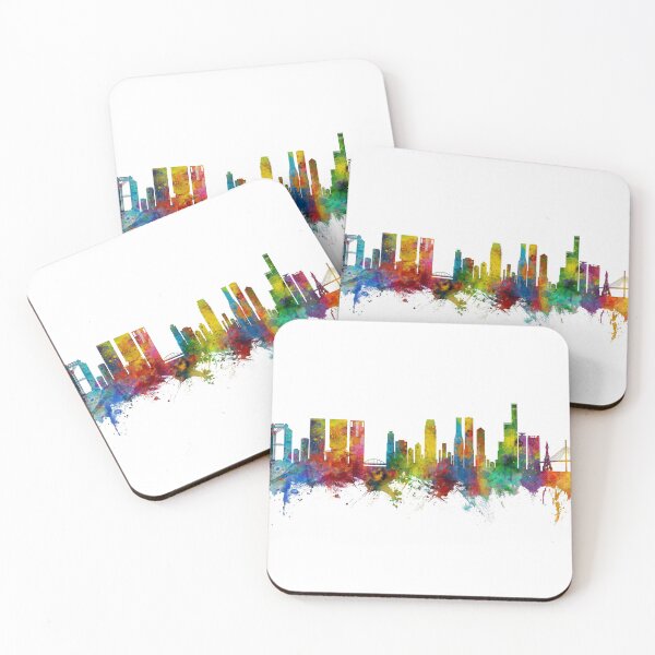 Item preview, Osaka Japan Skyline designed and sold by ArtPrints.
