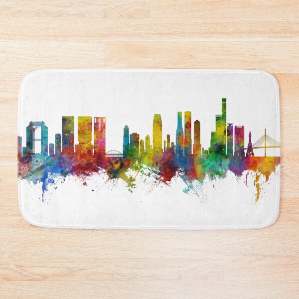 Item preview, Osaka Japan Skyline designed and sold by ArtPrints.