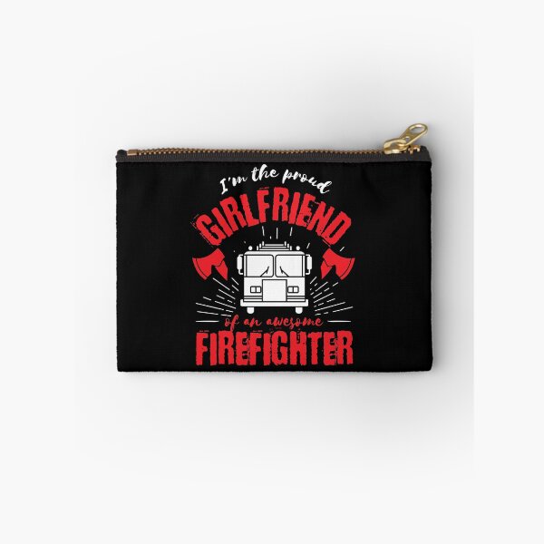 Item preview, Firefighter Family Proud Girlfriend Fire Truck designed and sold by LarkDesigns.