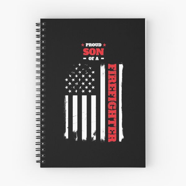 Item preview, Proud son of a Firefighter Distressed Flag designed and sold by LarkDesigns.