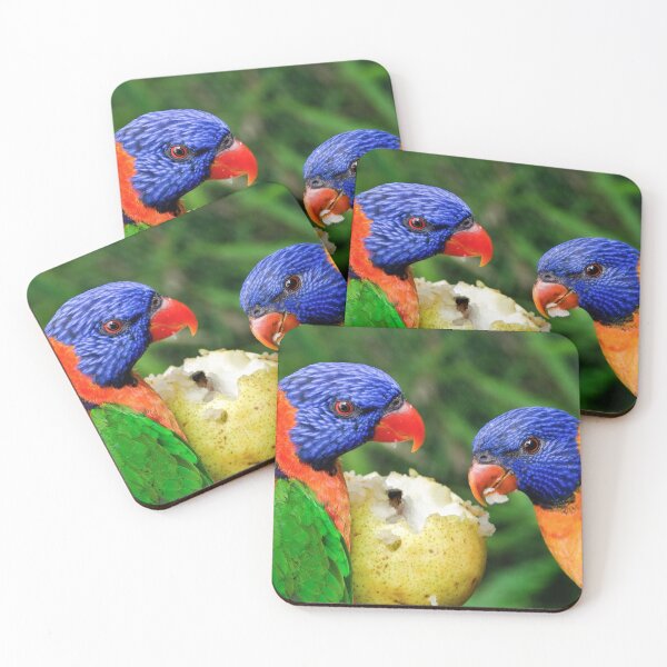 Item preview, Australian Birds - The Rainbow Lorikeet - Photographic Print designed and sold by nickegglington.