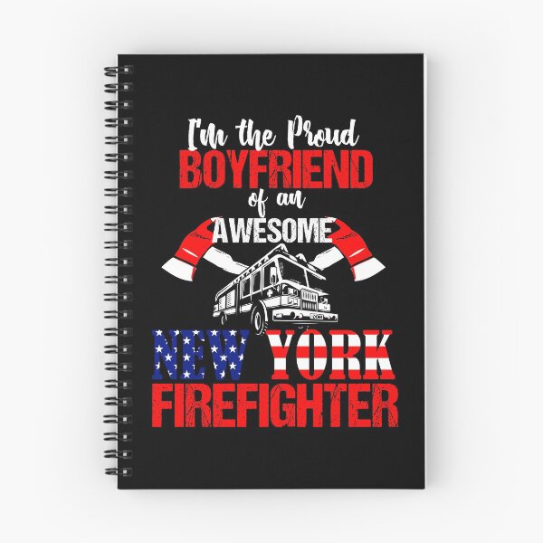 Item preview, Proud Boyfriend of a New York Firefighter designed and sold by LarkDesigns.