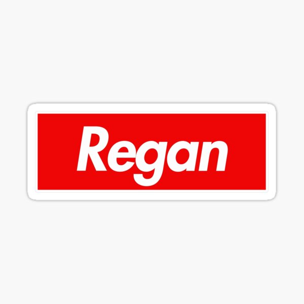 Item preview,  Regan Name Label - Gift For Female Named Regan designed and sold by MariaLeona.