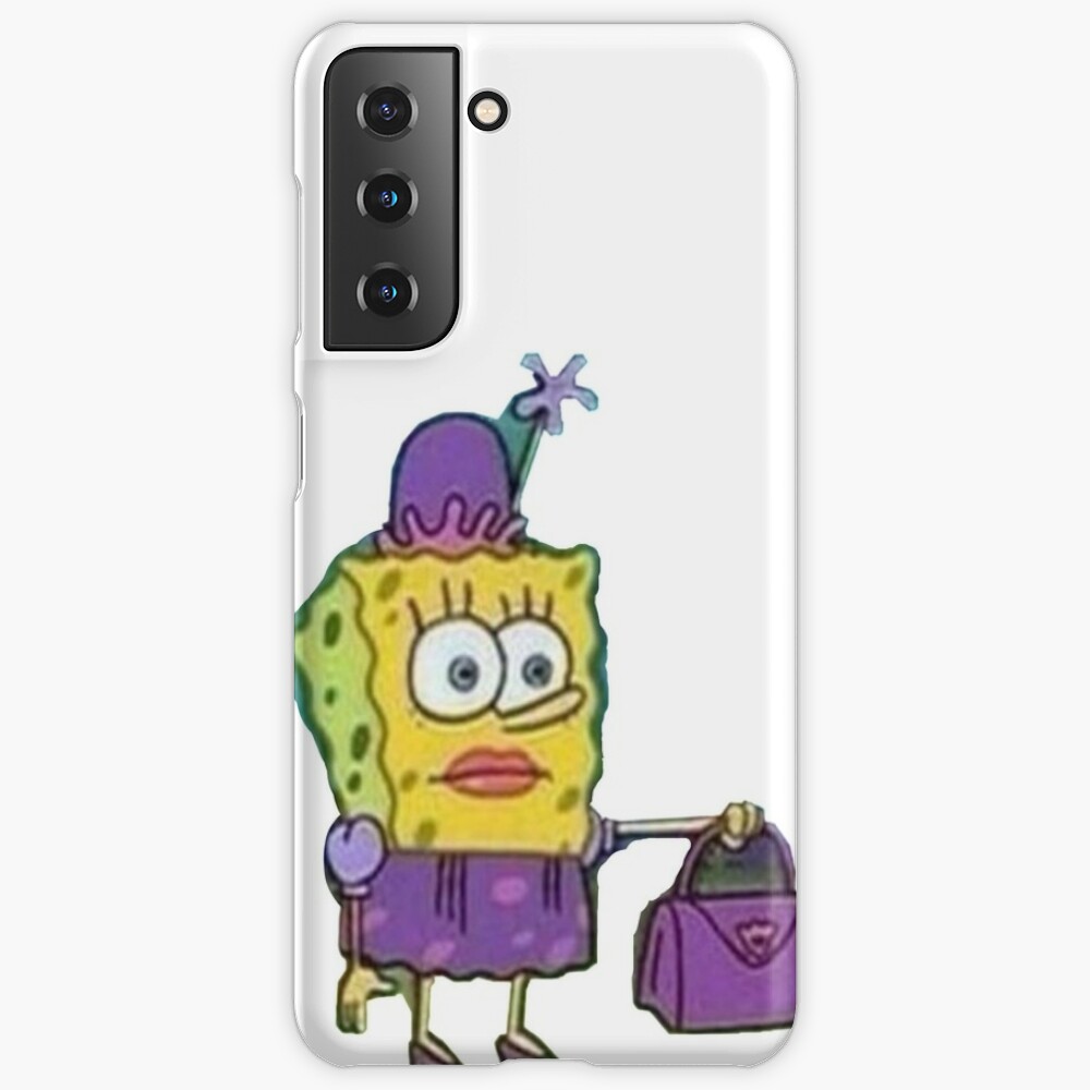 Spongebob Girl Meme Case Skin For Samsung Galaxy By Courtneylouix Redbubble