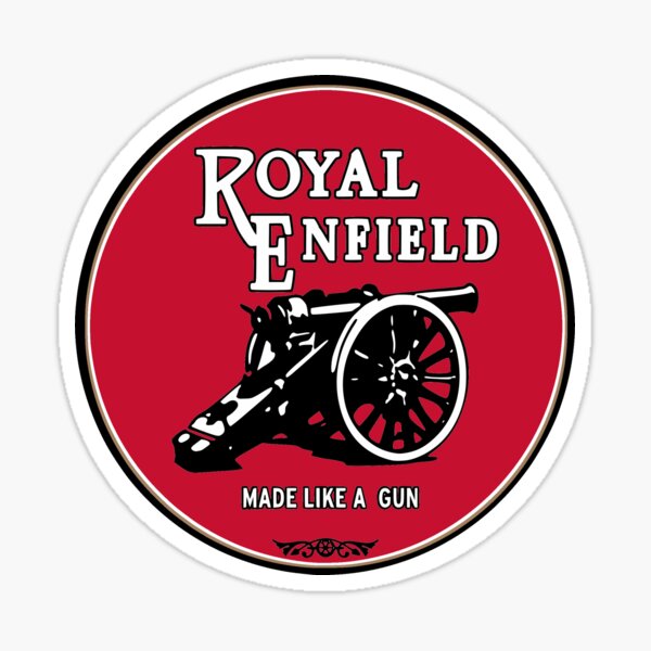 Classic Motorcycle Logos - Royal Enfield Sticker