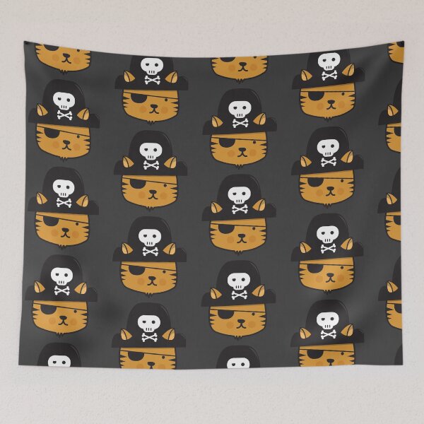 Item preview, Pirate Cat - Jumpy Icon Series designed and sold by jumpy.