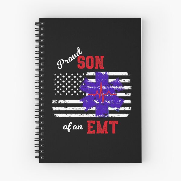 Item preview, Proud Son of an EMT Paramedic Distressed Flag designed and sold by LarkDesigns.