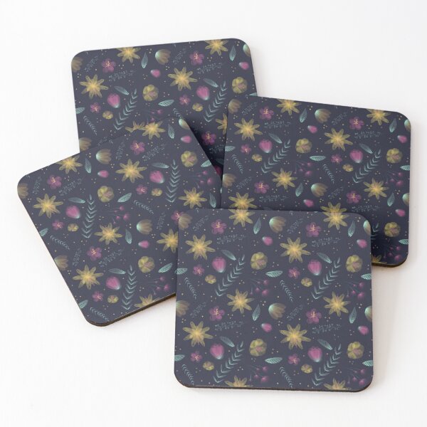 Item preview, PATTERN / Astral Flowers Watercolor designed and sold by CreaKOA.