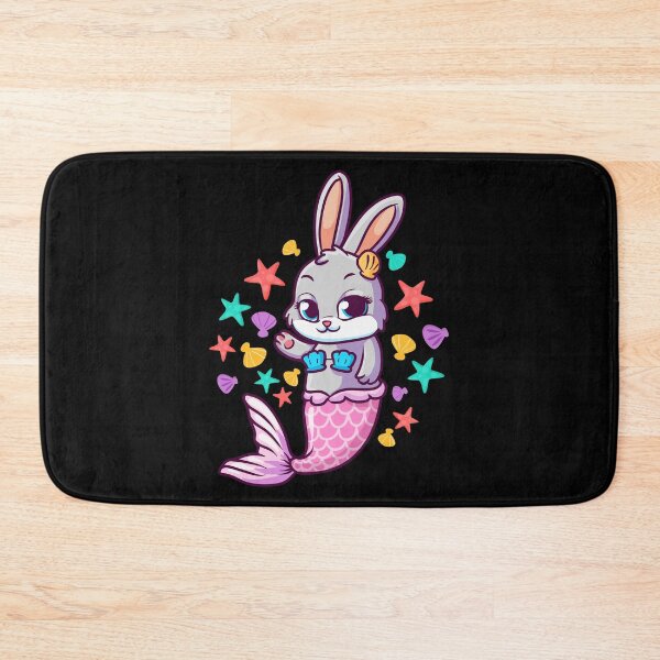Item preview, Cute Bunny Mermaid Swimming Bunnies designed and sold by perfectpresents.