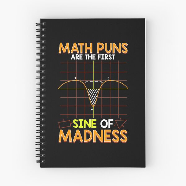 Item preview, Funny Math Puns Are The First Sine Of Madness designed and sold by perfectpresents.