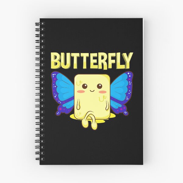 Item preview, Cute Butterfly Stick Of Butter With Wings Pun designed and sold by perfectpresents.