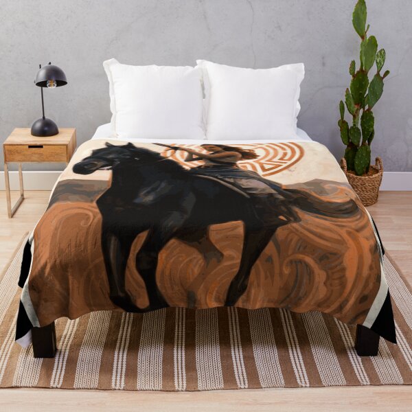 Item preview, Dolores Riding his Horse- Westworld Sci-Fi Fanart designed and sold by L. Layne.