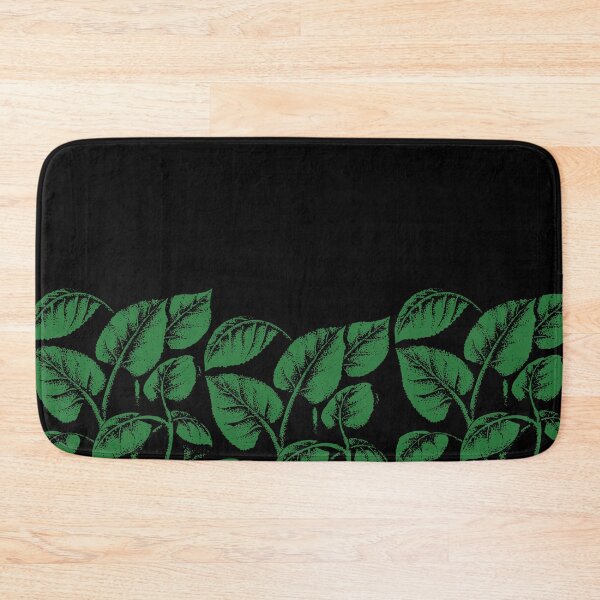 Item preview, Green leaves engraving style designed and sold by CharlieLondon.