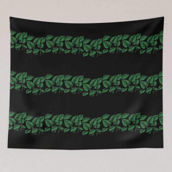 Item preview, Green leaves engraving style designed and sold by CharlieLondon.
