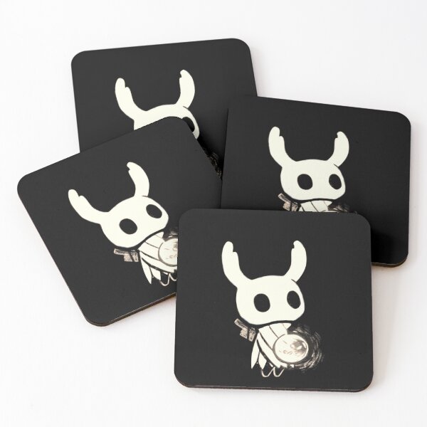 Item preview, The Knight From Hollow Knight - Black and White Artwork designed and sold by L. Layne.