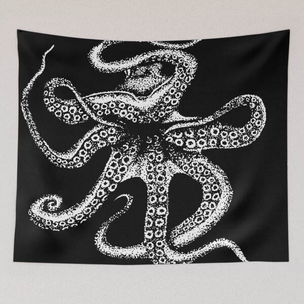 Item preview, Octopus in the shadows designed and sold by CharlieLondon.