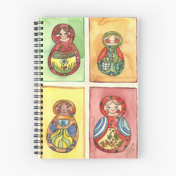Item preview, Nesting Dolls Painting designed and sold by Niina  Niskanen.