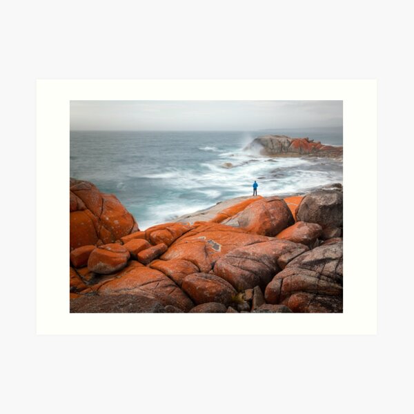 Bay of Fires, Tasmania Art Print