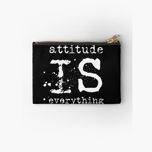 Aperçu de l'œuvre Attitude is everything typography text art quote by Word Fandom - wordfandom créée et vendue par Kerry Pritchard.