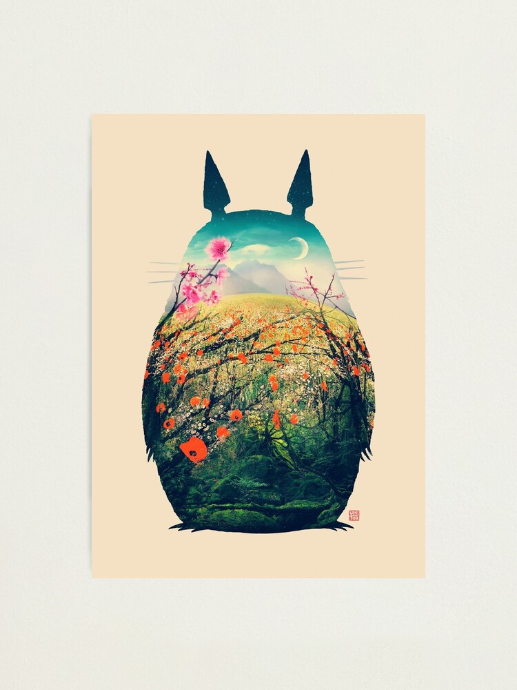 Alternate view of Tonari No Totoro Photographic Print