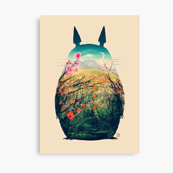 Tonari No Totoro Canvas Print