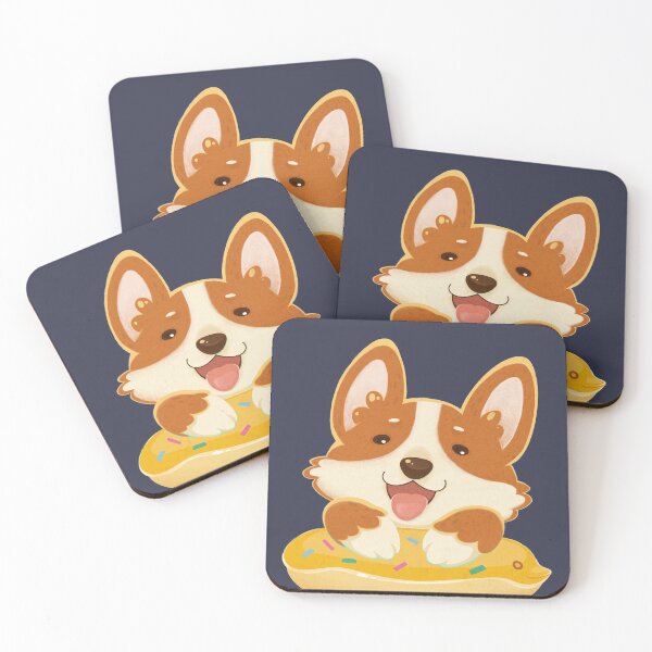 Item preview, Dog with a swimming circle is going to swim. designed and sold by YULIYA VASILYEVA.