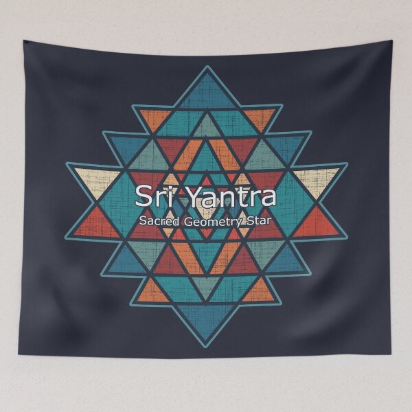Item preview, Sri Yantra - Sacred Geometry Star designed and sold by Gypsy  Queen.