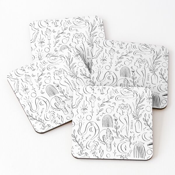 Item preview, Pattern of my life B/W designed and sold by odararumbol.