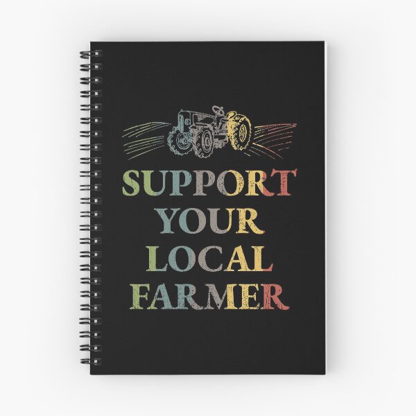 Item preview, Support Your Local Farmer Vintage Tractor Farm designed and sold by LarkDesigns.
