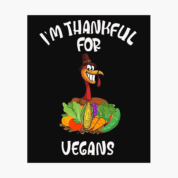 Item preview, Funny Fall Vegan Thanksgiving Turkey Lives Matter designed and sold by KatesFunnyArt.