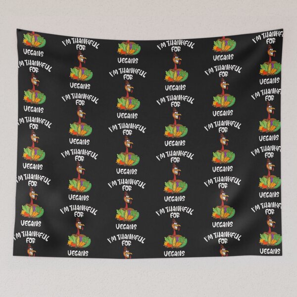 Item preview, Funny Fall Vegan Thanksgiving Turkey Lives Matter designed and sold by KatesFunnyArt.