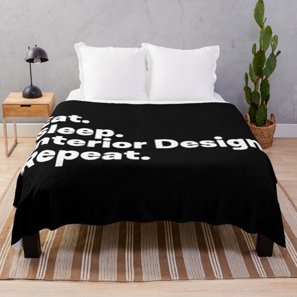 Item preview, Eat Sleep Interior Design Repeat designed and sold by teesaurus.