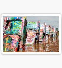 Cadillac Ranch, Amarillo, Texas Sticker