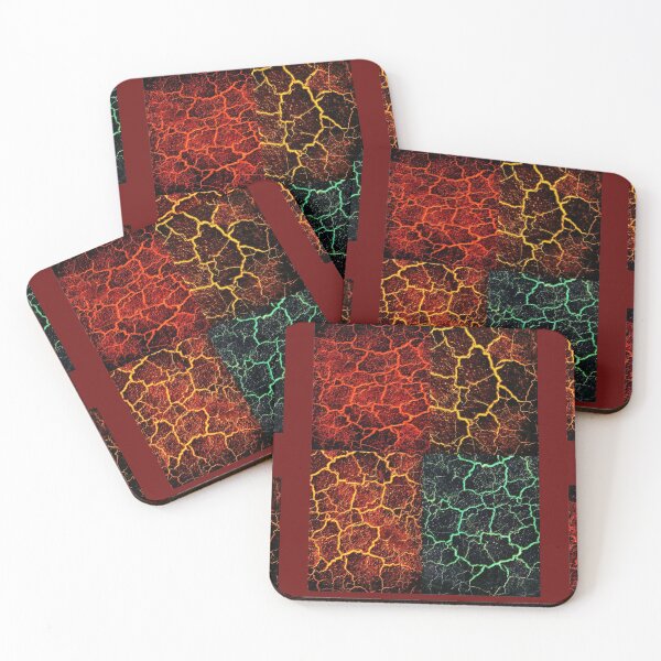 Item preview, Original composition of patterns from cracked lava designed and sold by Ralek.