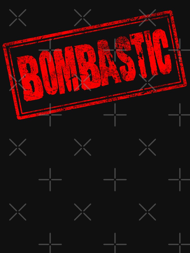 Bombastic (Vintage Retro Stamp) by SassyClassyMe