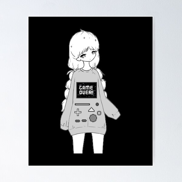 Sad Anime Girl Art Board Print for Sale by LEVANKOV Items