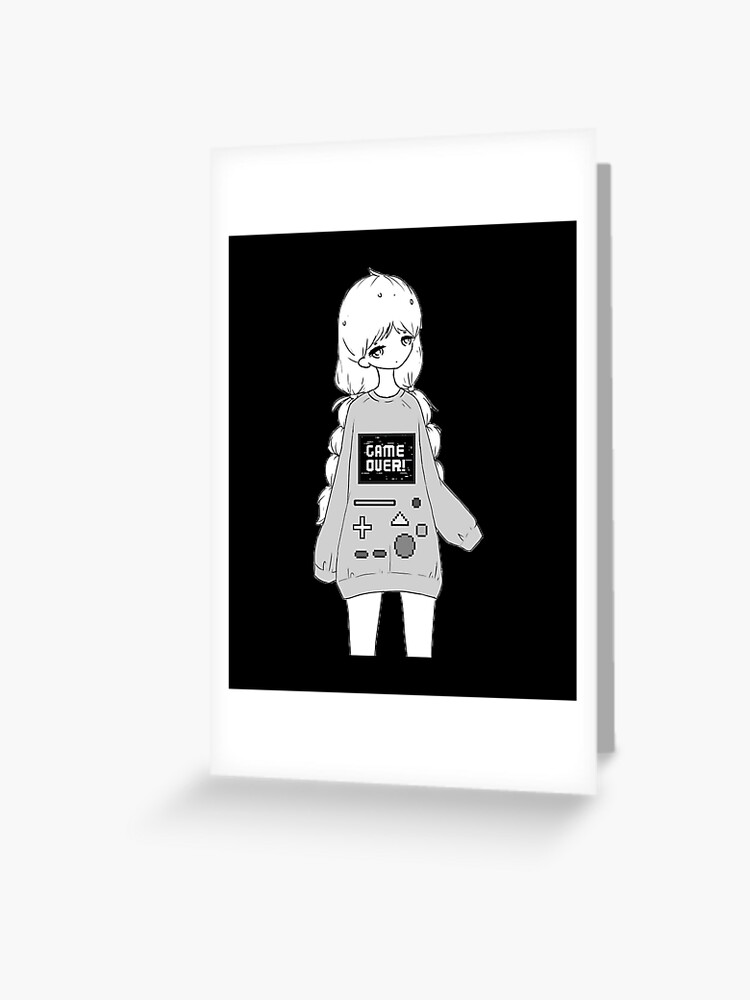 Sad Anime Girl Art Board Print for Sale by LEVANKOV Items