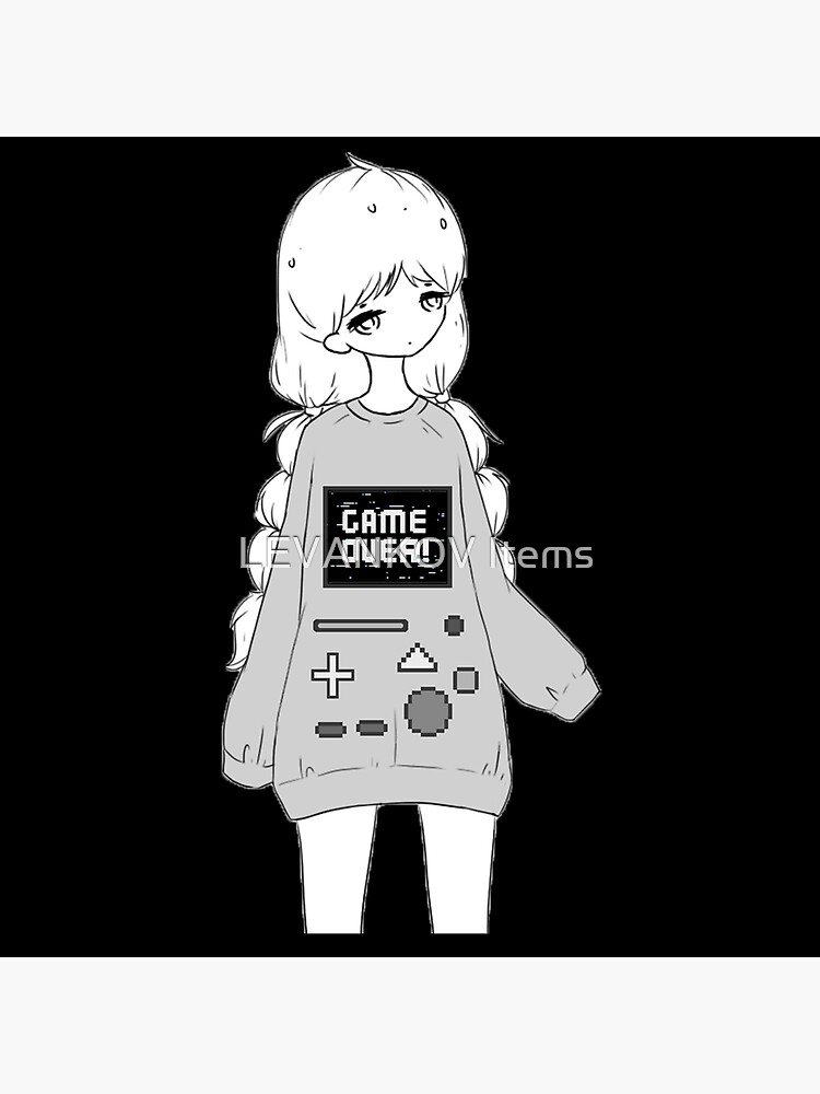 Sad Anime Girl Tote Bag for Sale by LEVANKOV Items