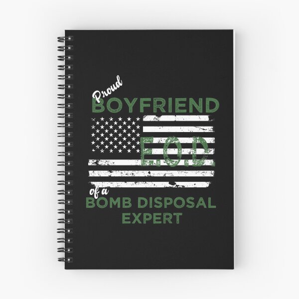 Item preview, Proud Boyfriend of a Bomb Disposal Expert EOD designed and sold by LarkDesigns.