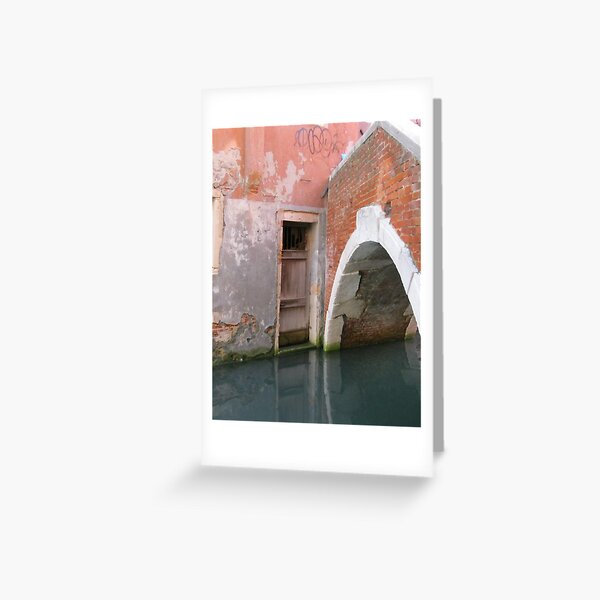 Venitian bridge Greeting Card