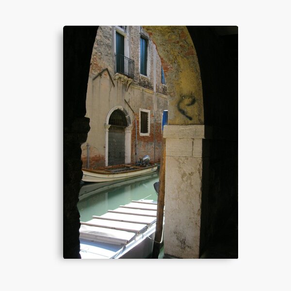 Backstreet of Venice Canvas Print