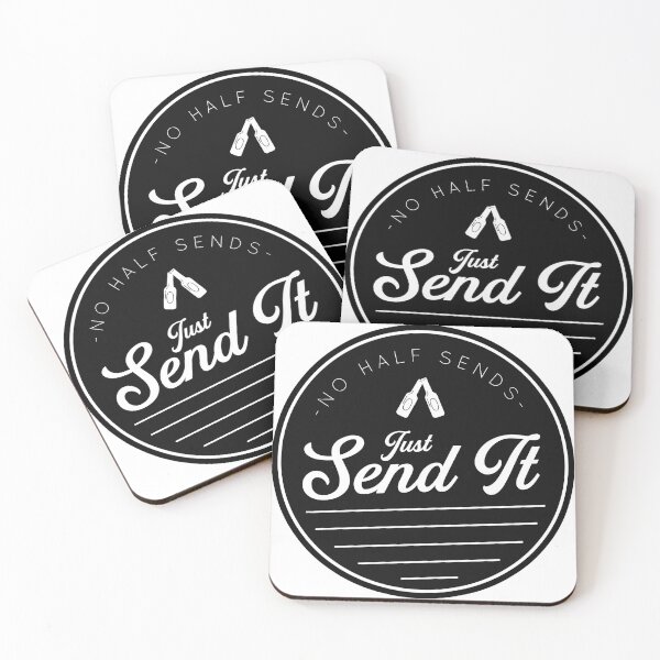 Item preview, Just Send It Badge Design designed and sold by Brookerino.