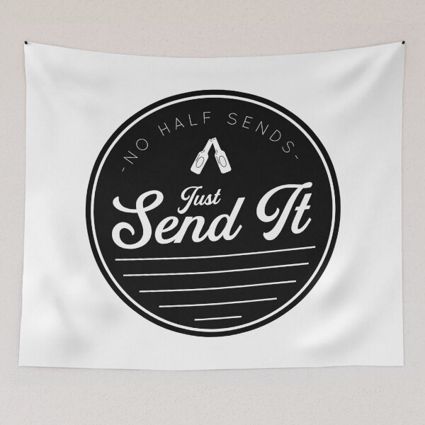 Item preview, Just Send It Badge Design designed and sold by Brookerino.