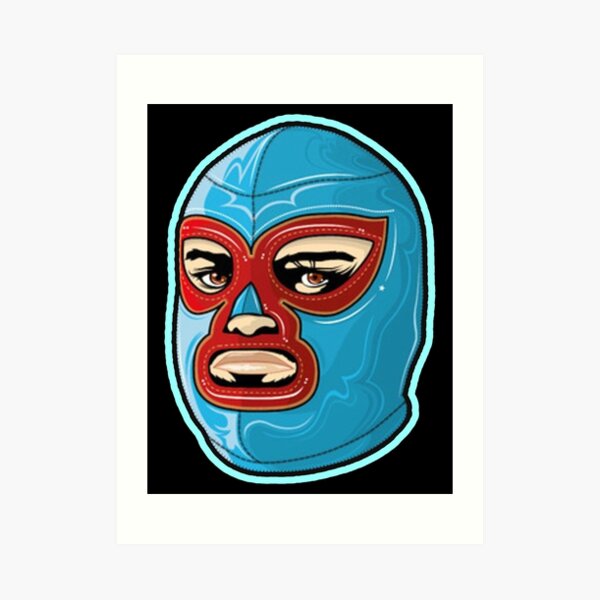 Nacho Libre Art Print By Missisiri Redbubble