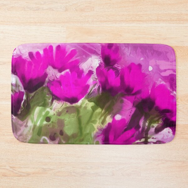 Item preview, African Daisies With Wall Purple Watercolor designed and sold by miraminerva09.